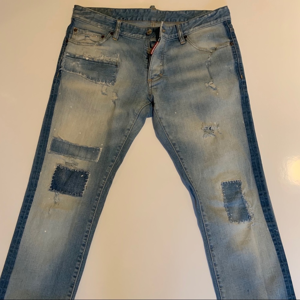 DSquared Men’s Patchwork Denim | euro52 usa34